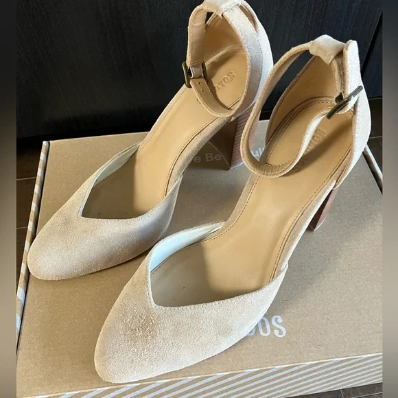 Shoes Heels Suede Heels Soludos Collette Heel Soludos Collette